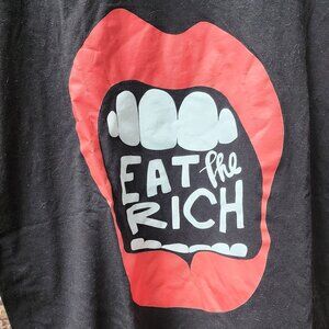 NWOT Black XL mens size Tshirt novelty politics